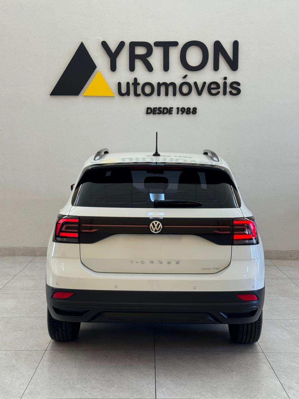 Volkswagen T-cross 1.0 4p 200 Tsi Flex Automático Branco 2021 - Ayrton Automóveis