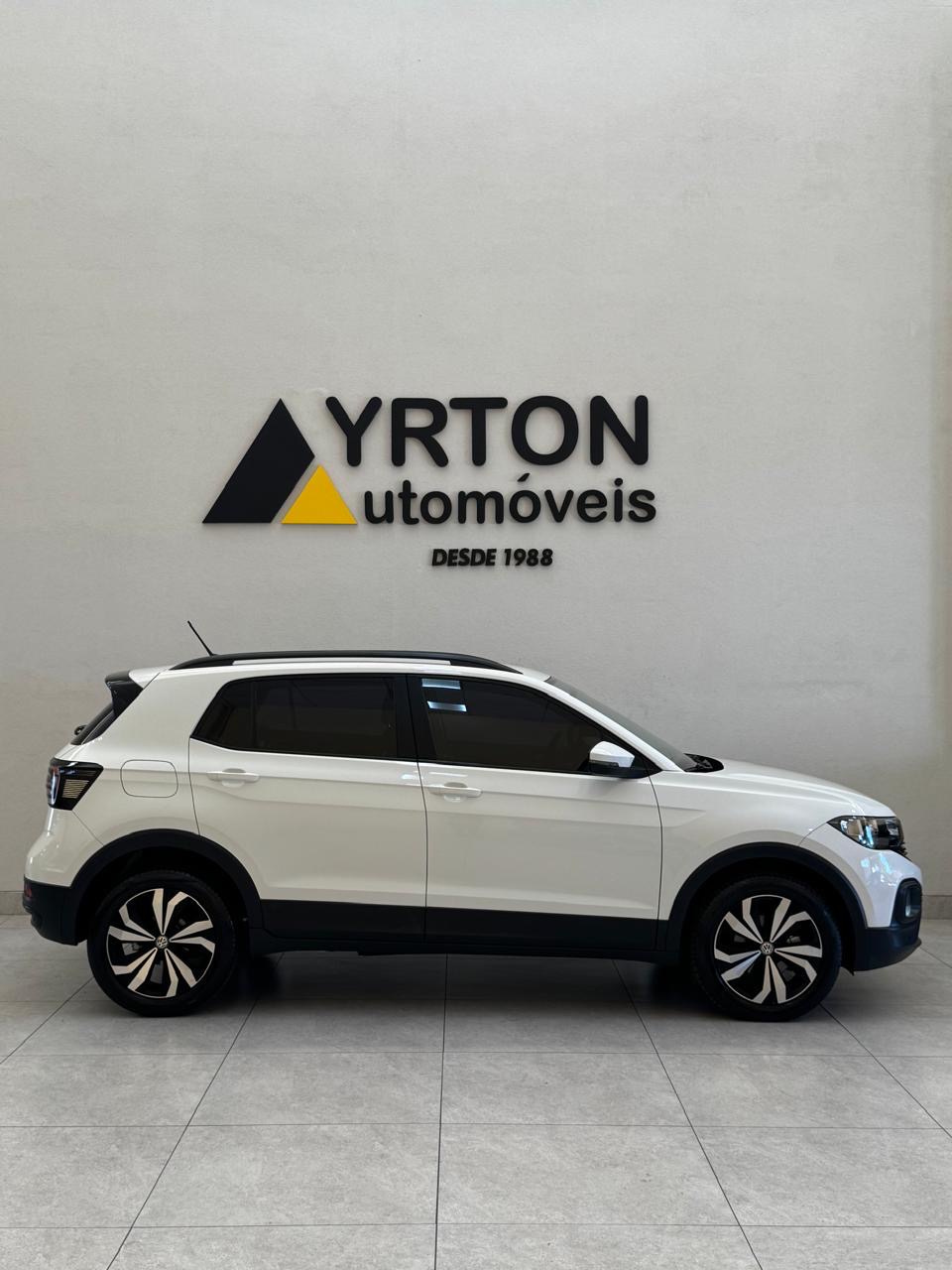 Volkswagen T-cross 1.0 4p 200 Tsi Flex Automático Branco 2021 - Ayrton Automóveis