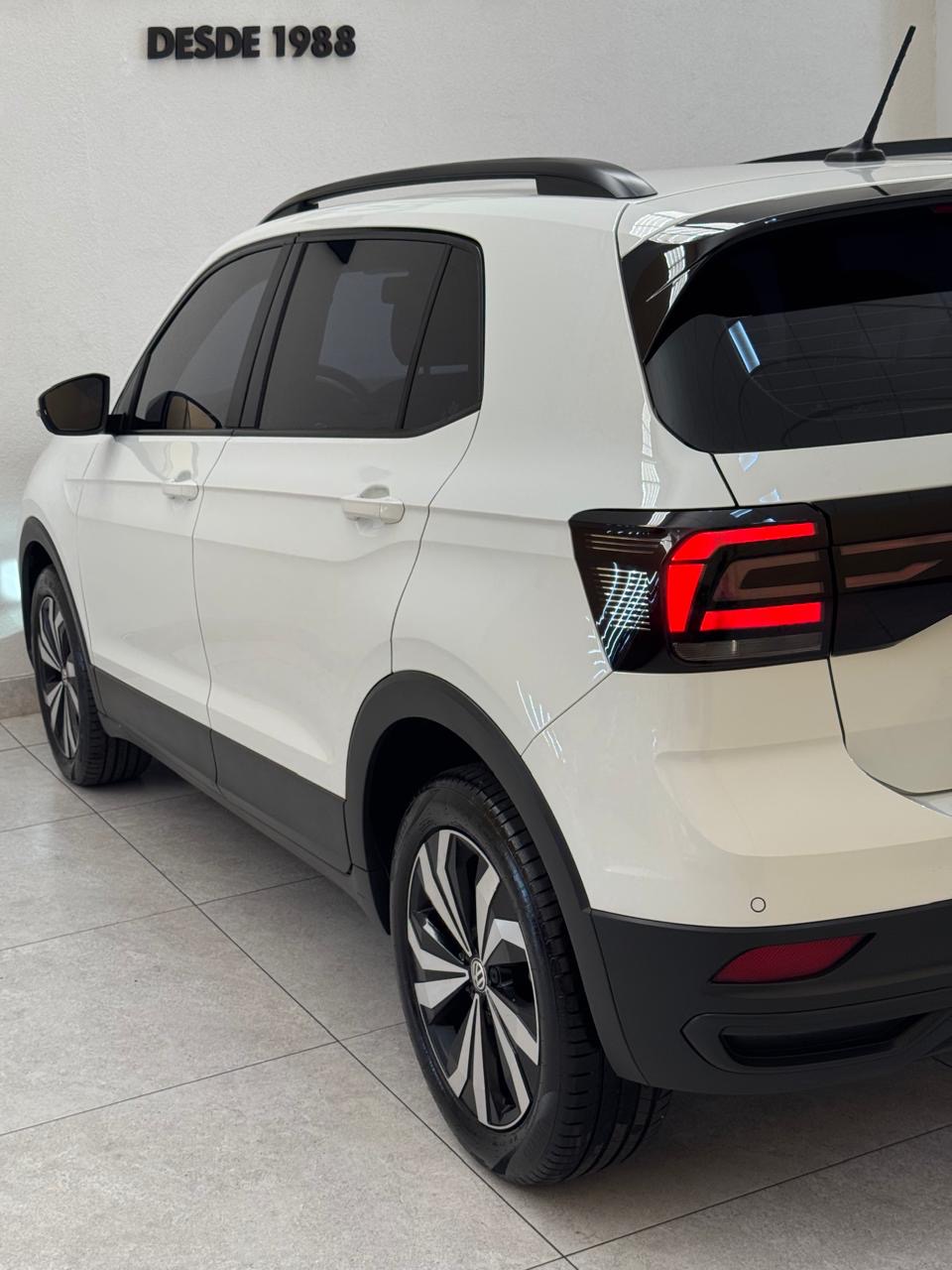 Volkswagen T-cross 1.0 4p 200 Tsi Flex Automático Branco 2021 - Ayrton Automóveis