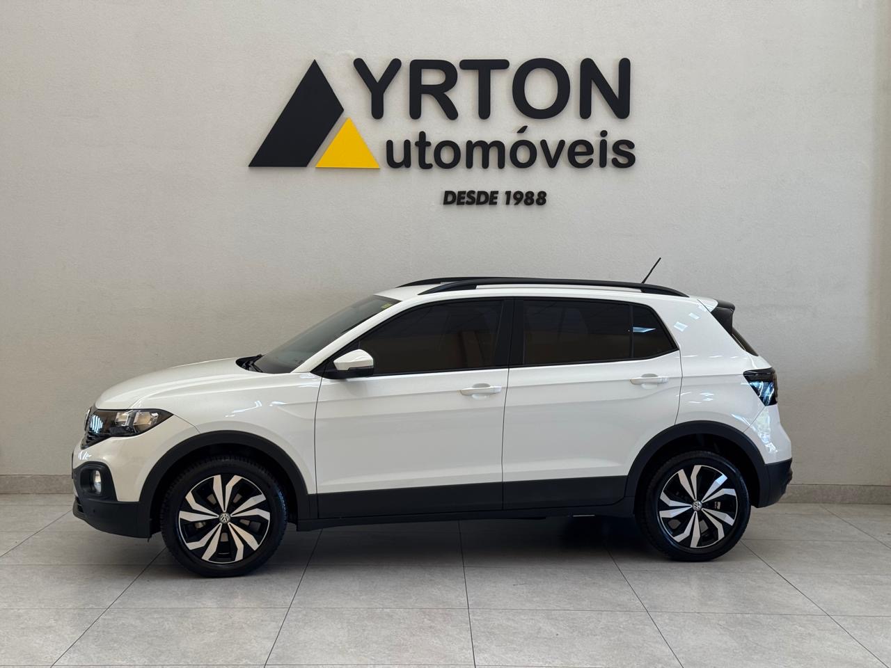 Volkswagen T-cross 1.0 4p 200 Tsi Flex Automático Branco 2021 - Ayrton Automóveis