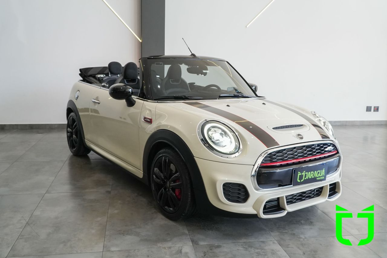 Mini Cooper Cabriolet 2.0 16V TWINPOWER GASOLINA JOHN COOPER WORKS STEPTRONIC AUTOMÁTICO 2020 Branco - foto 2