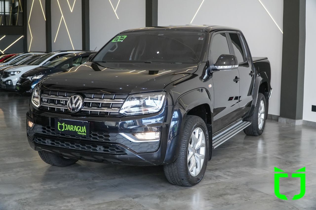 Volkswagen Amarok 3.0 V6 CABINE DUPLA HIGHLINE 4X4 TURBO INTERCOOLER AUTOMÁTICO 2022 Preto - foto 3