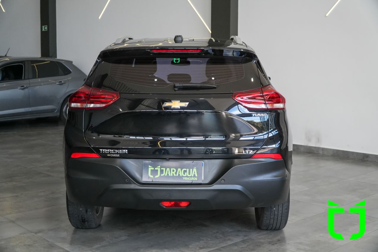 Chevrolet Tracker 1.0 12V 4P FLEX TURBO LTZ AUTOMÁTICO 2021 Preto - foto 5