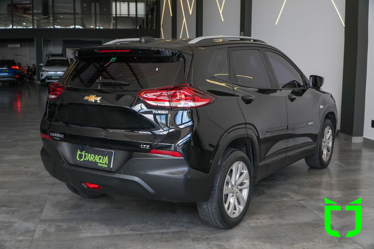Chevrolet Tracker 1.0 12V 4P FLEX TURBO LTZ AUTOMÁTICO 2021 Preto - foto 6