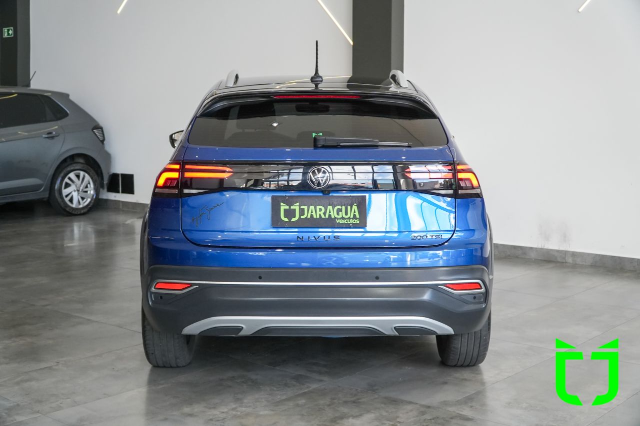 Volkswagen Nivus 1.0 4P FLEX 200 TSI HIGHLINE AUTOMÁTICO 2022 Azul - foto 5