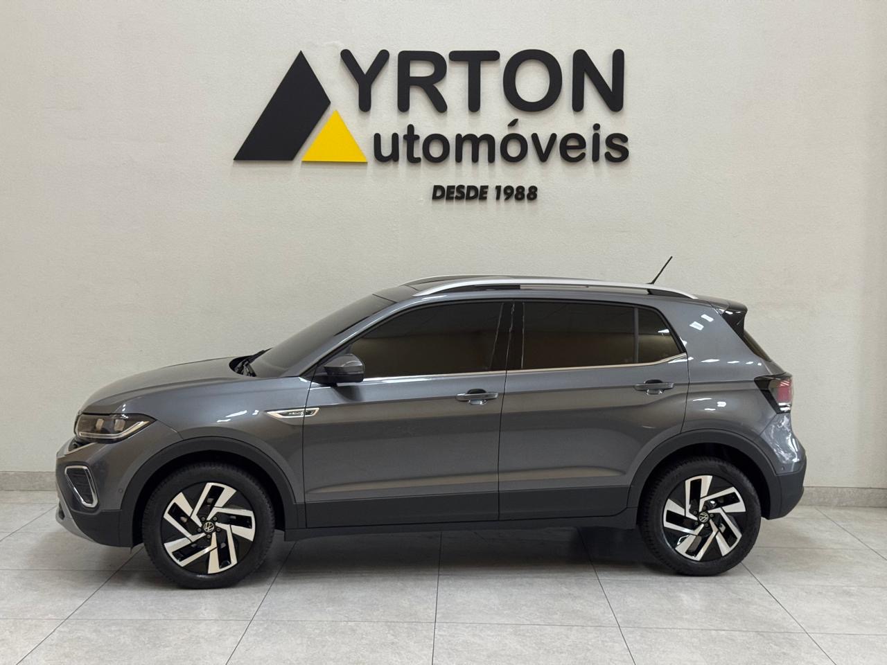 Volkswagen T-cross 1.4 4p 250 Tsi Flex Highline Automático Cinza 2026 - Ayrton Automóveis