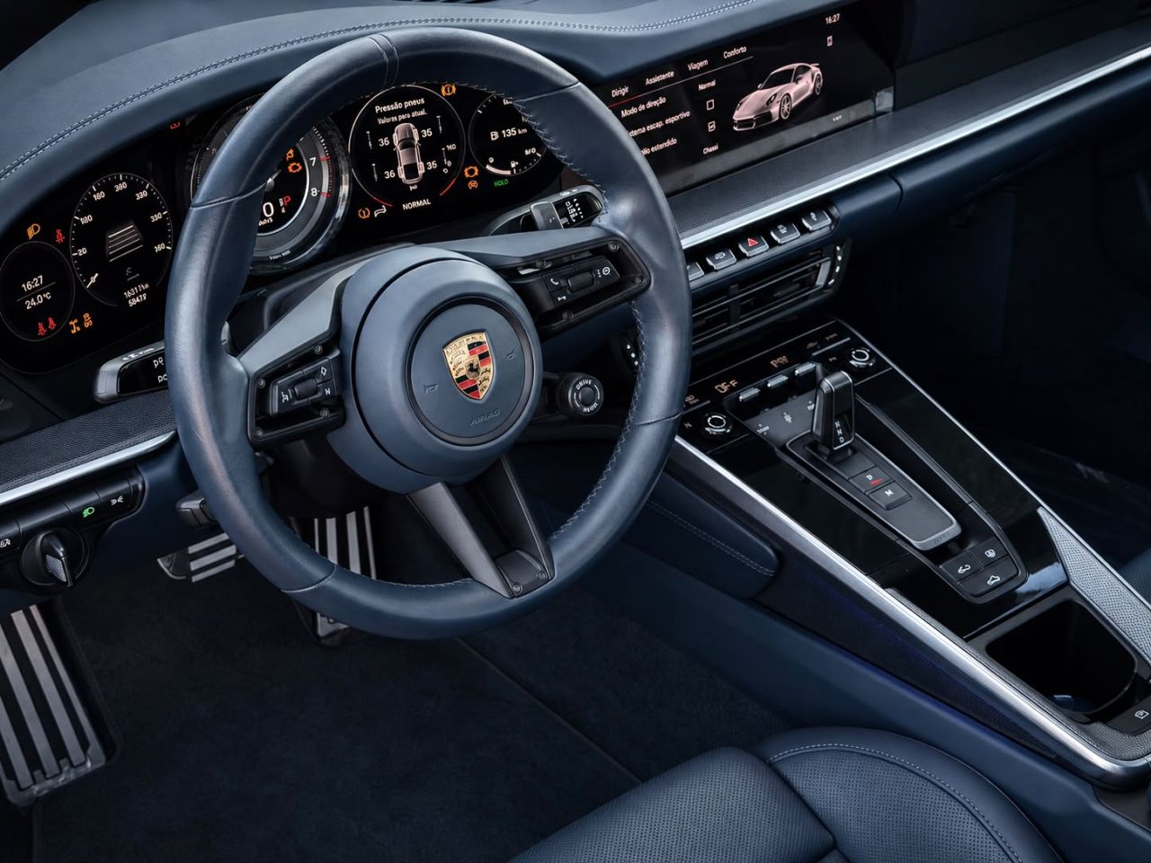 Porsche 911 3.8 24V 6 CILINDROS TURBO AUTOMÁTICO 2024 Cinza - foto 8