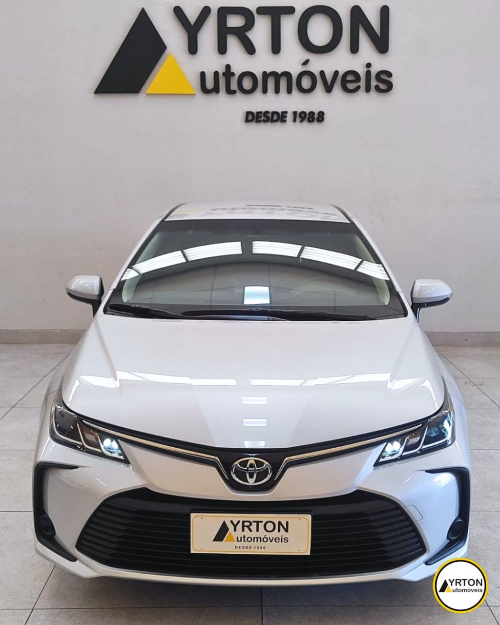 Toyota Corolla 2.0 16v 4p Flex Gli Direct Shift Automático Cvt Prata 2021 - Ayrton Automóveis