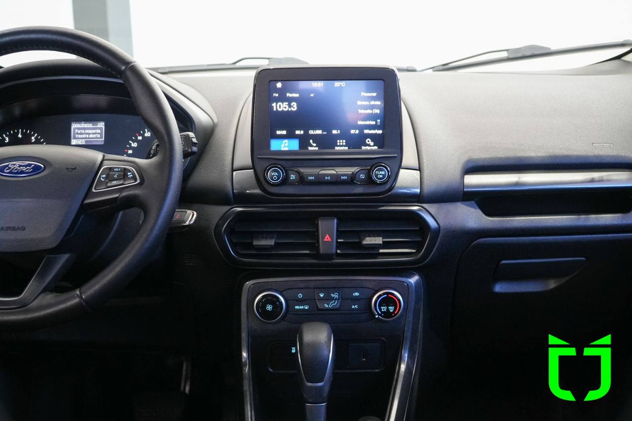 Ford Ecosport 1.5 12V 4P TI-VCT SE FLEX AUTOMÁTICO 2020 Preto - foto 16