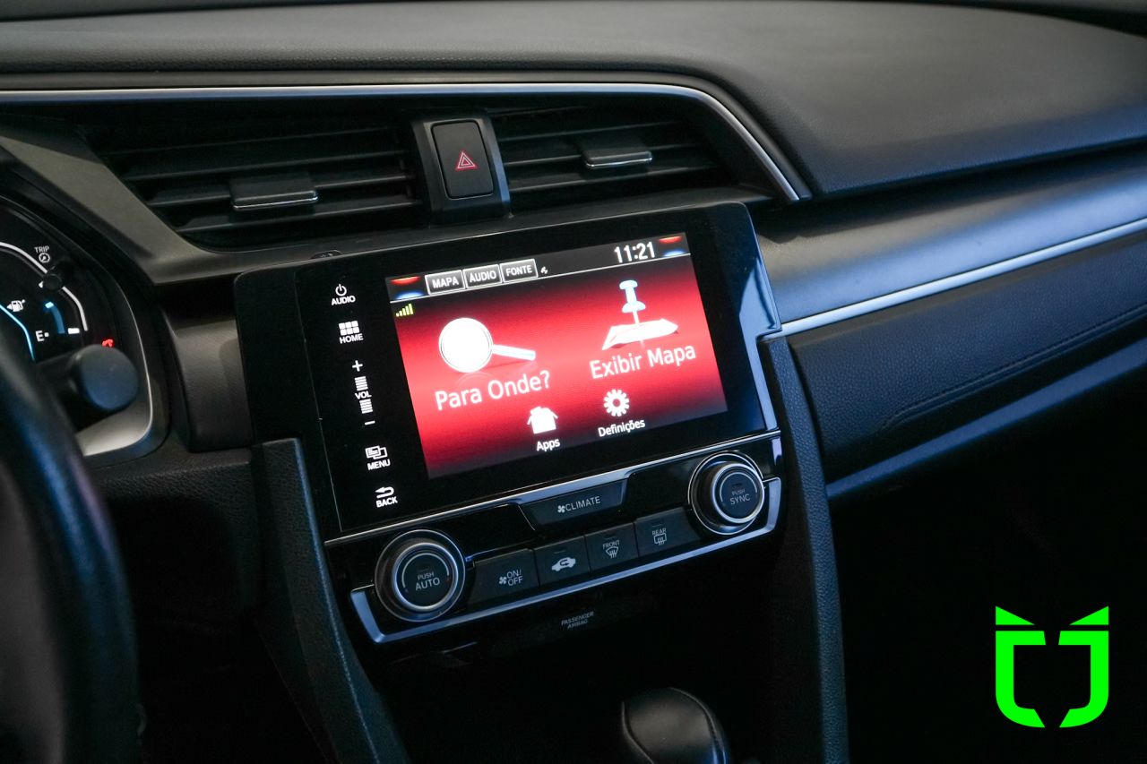 Honda Civic 2.0 16V 4P EXL FLEX  AUTOMÁTICO CVT 2017 Preto - foto 11