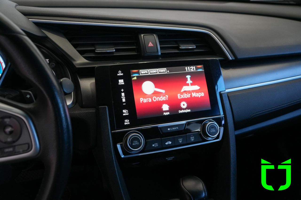 Honda Civic 2.0 16V 4P EXL FLEX  AUTOMÁTICO CVT 2017 Preto - foto 13