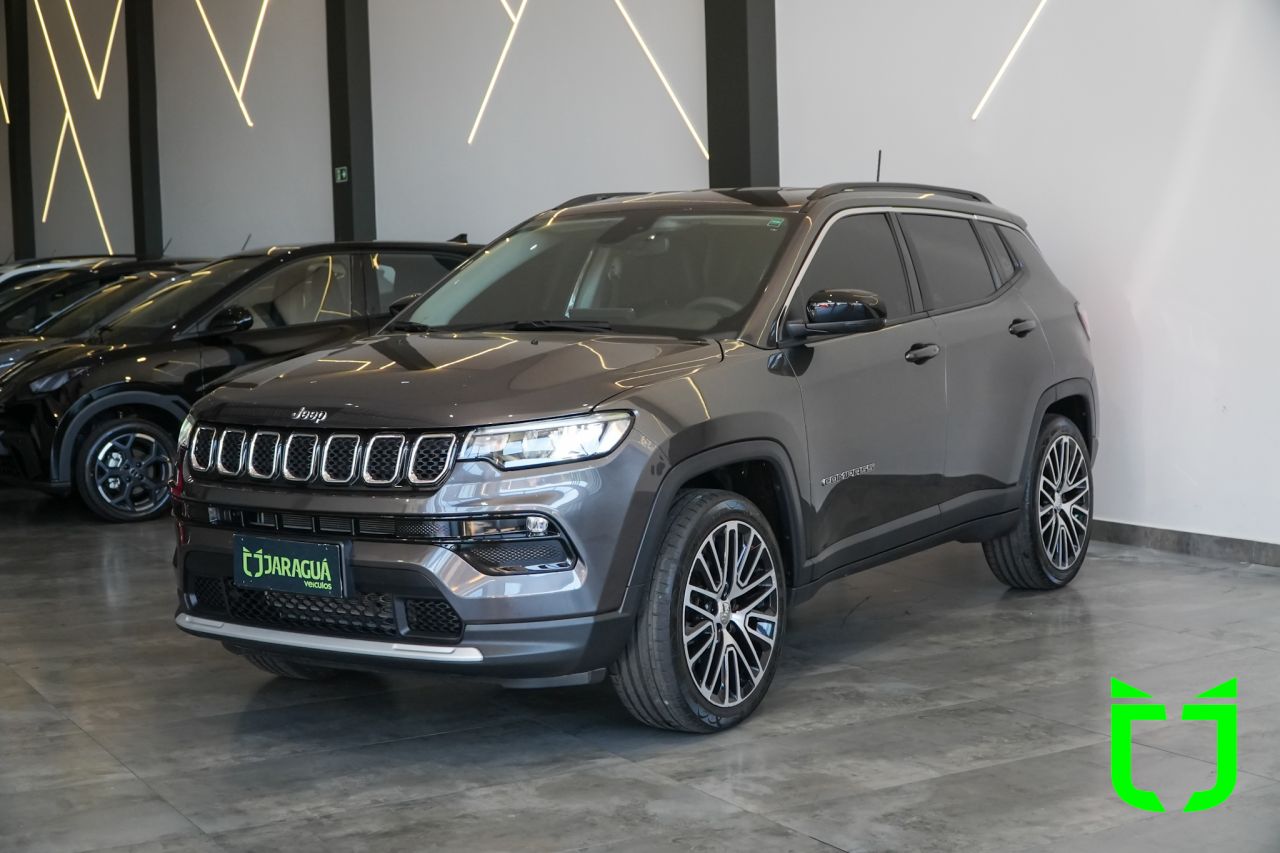 Jeep Compass 1.3 16V 4P FLEX LONGITUDE T270 TURBO AUTOMÁTICO 2022 Cinza - foto 3