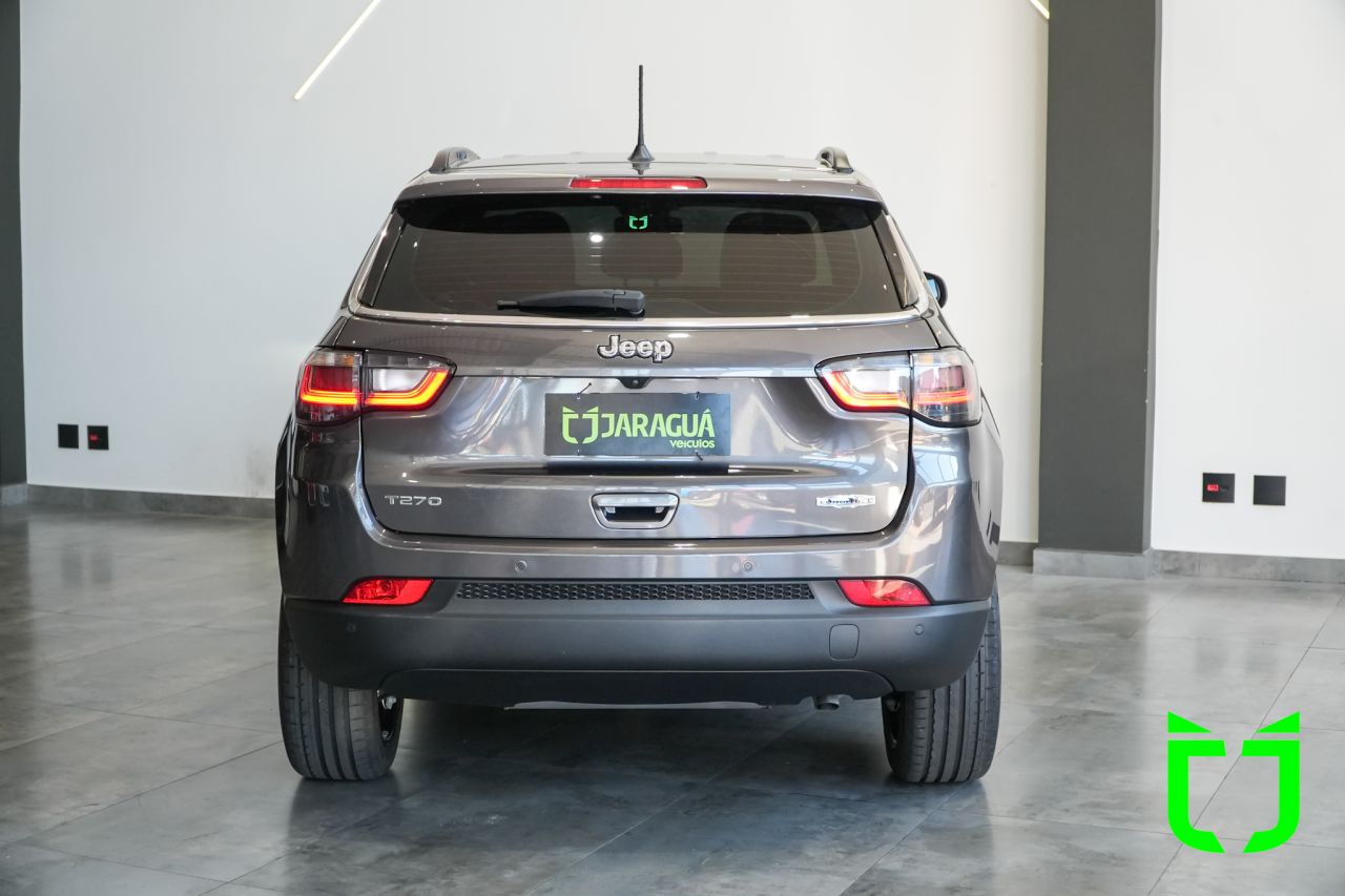 Jeep Compass 1.3 16V 4P FLEX LONGITUDE T270 TURBO AUTOMÁTICO 2022 Cinza - foto 5