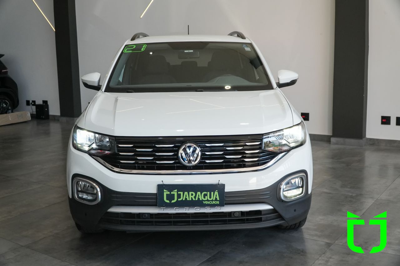 Volkswagen T-Cross 1.0 4P 200 TSI FLEX 2021 Branco - foto 2