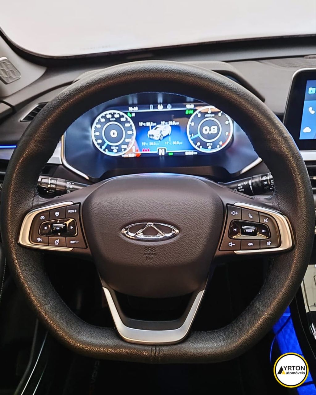 Chery Tiggo 7 Pro 1.5 16v 4p Tci Flex Hybrid Max Drive Automático Cvt Preto 2024 - Ayrton Automóveis