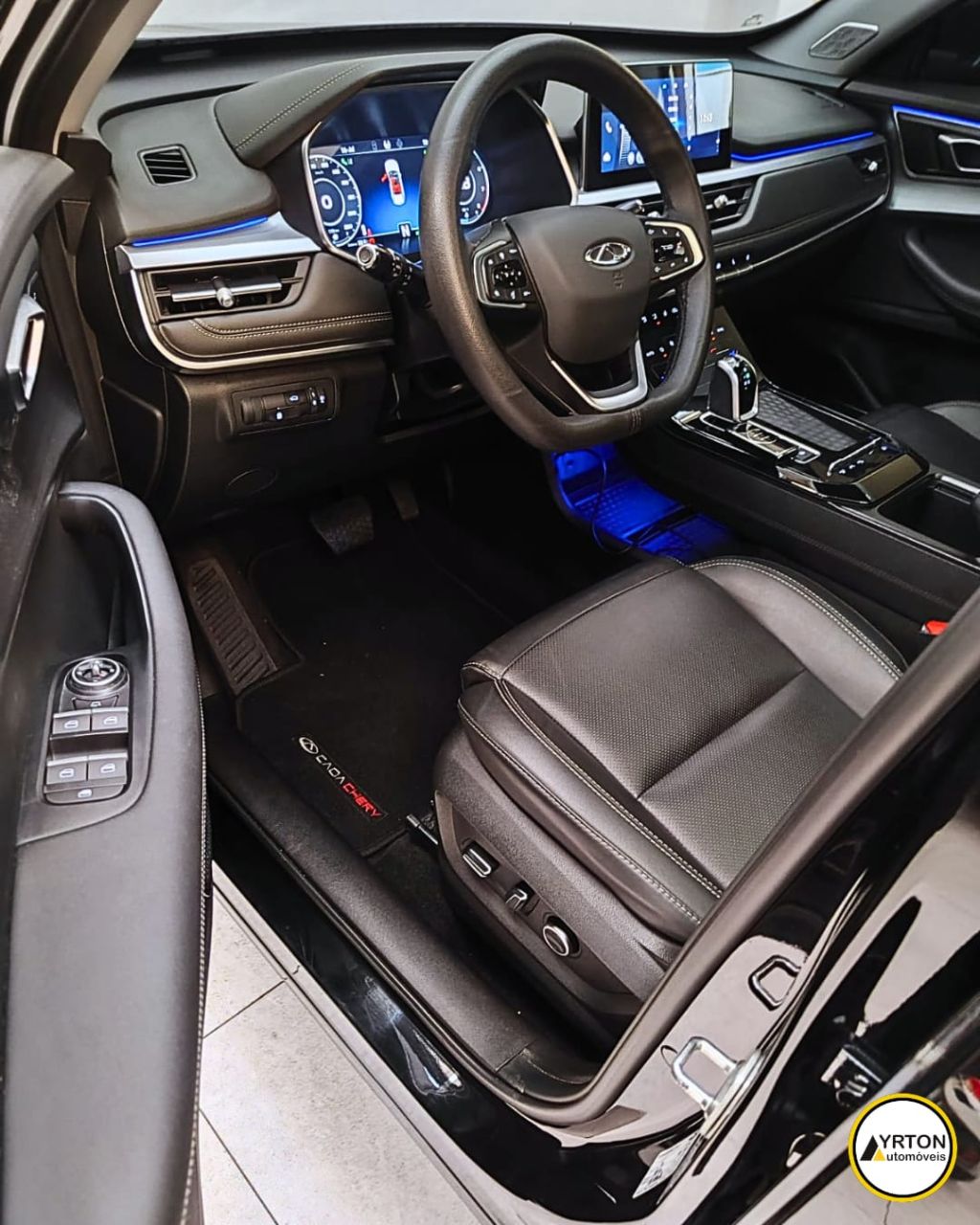 Chery Tiggo 7 Pro 1.5 16v 4p Tci Flex Hybrid Max Drive Automático Cvt Preto 2024 - Ayrton Automóveis