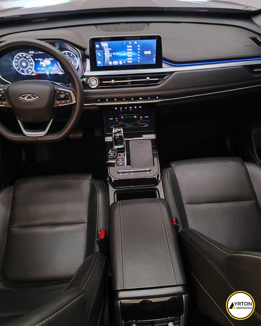 Chery Tiggo 7 Pro 1.5 16v 4p Tci Flex Hybrid Max Drive Automático Cvt Preto 2024 - Ayrton Automóveis