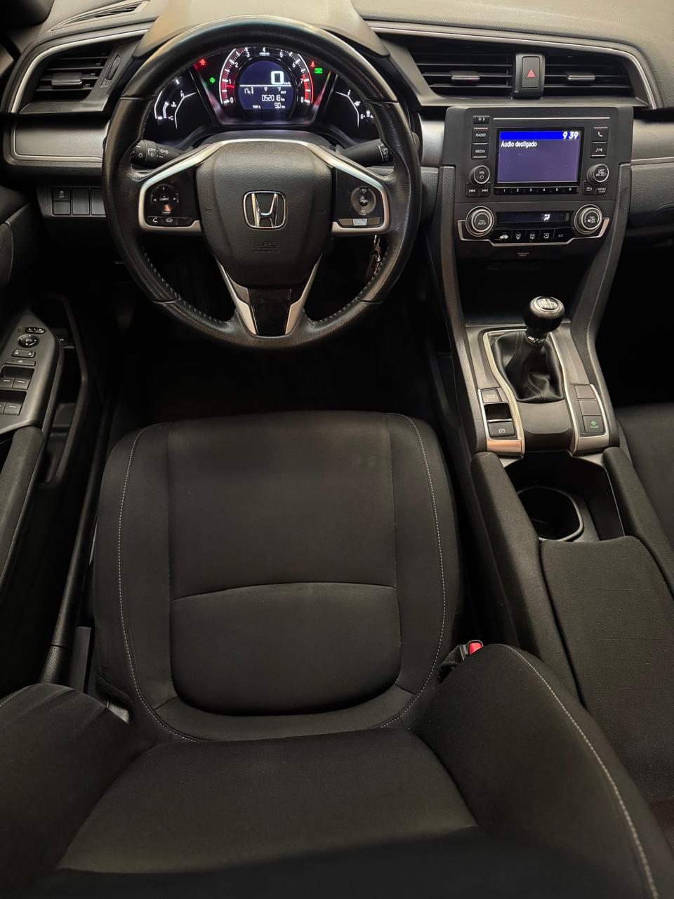 Honda Civic 2.0 16v 4p Sport Flex Preto 2017 - Ayrton Automóveis