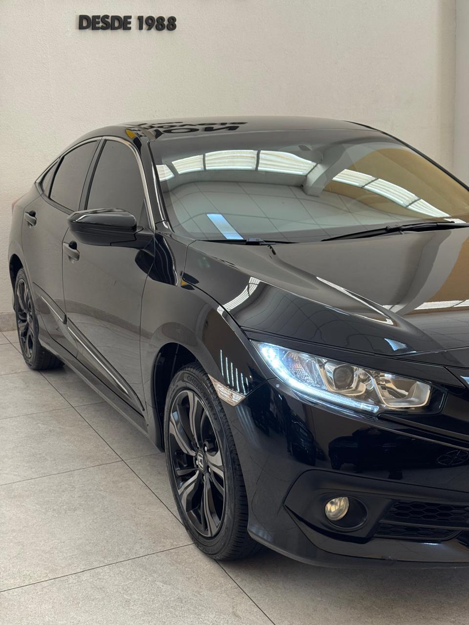 Honda Civic 2.0 16v 4p Sport Flex Preto 2017 - Ayrton Automóveis