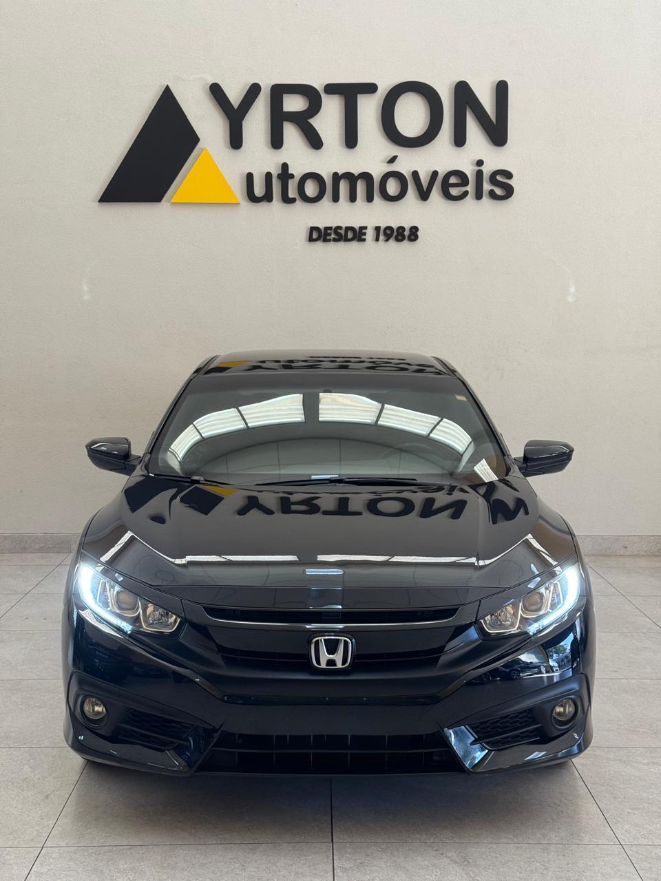 Honda Civic 2.0 16v 4p Sport Flex Preto 2017 - Ayrton Automóveis