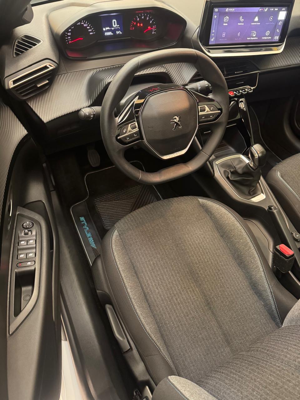 Peugeot 208 1.0 4p Flex Firefly Style Branco Perola 2024 - Ayrton Automóveis