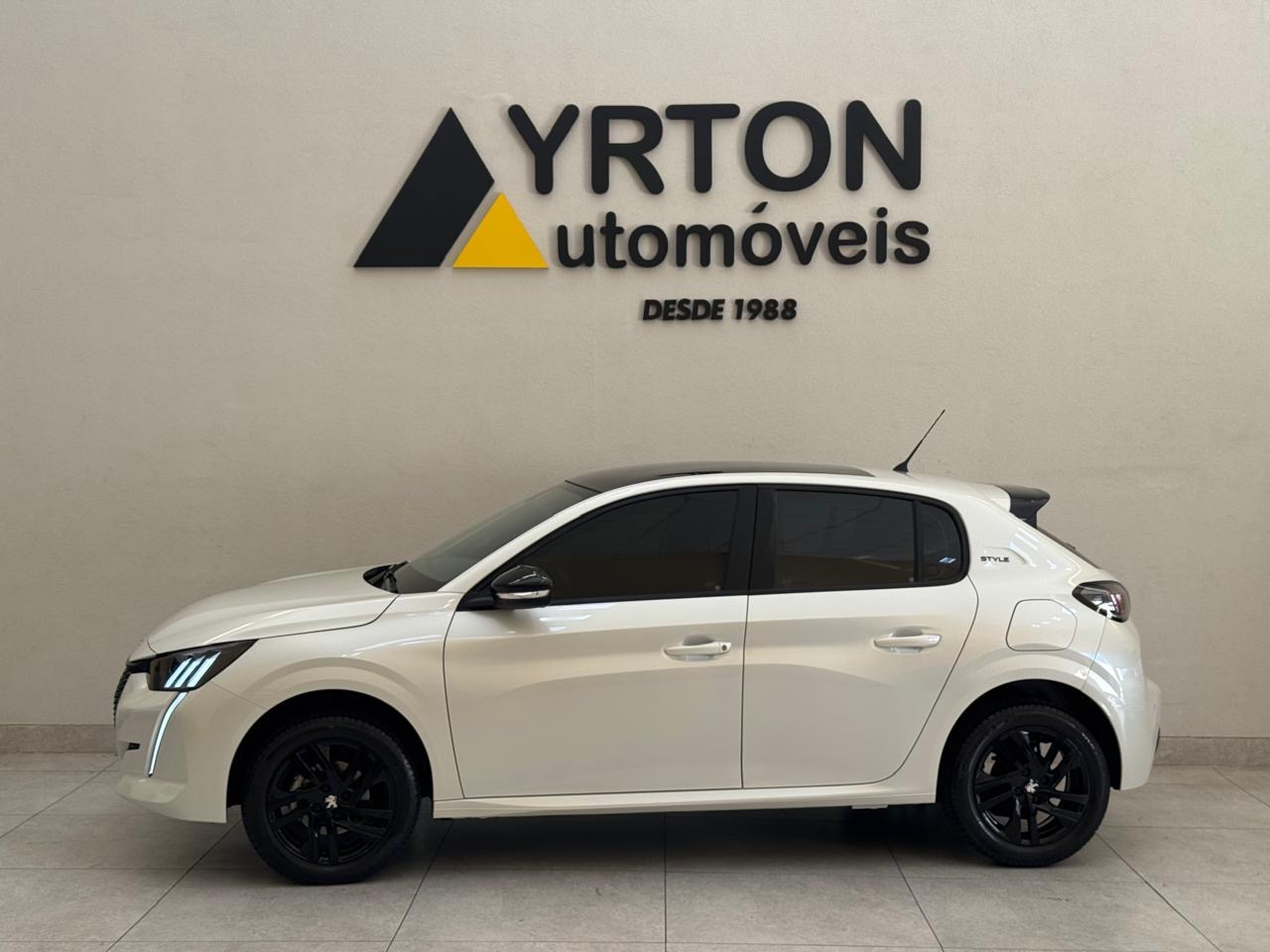 Peugeot 208 1.0 4p Flex Firefly Style Branco Perola 2024 - Ayrton Automóveis