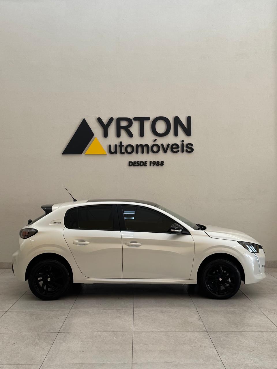 Peugeot 208 1.0 4p Flex Firefly Style Branco Perola 2024 - Ayrton Automóveis