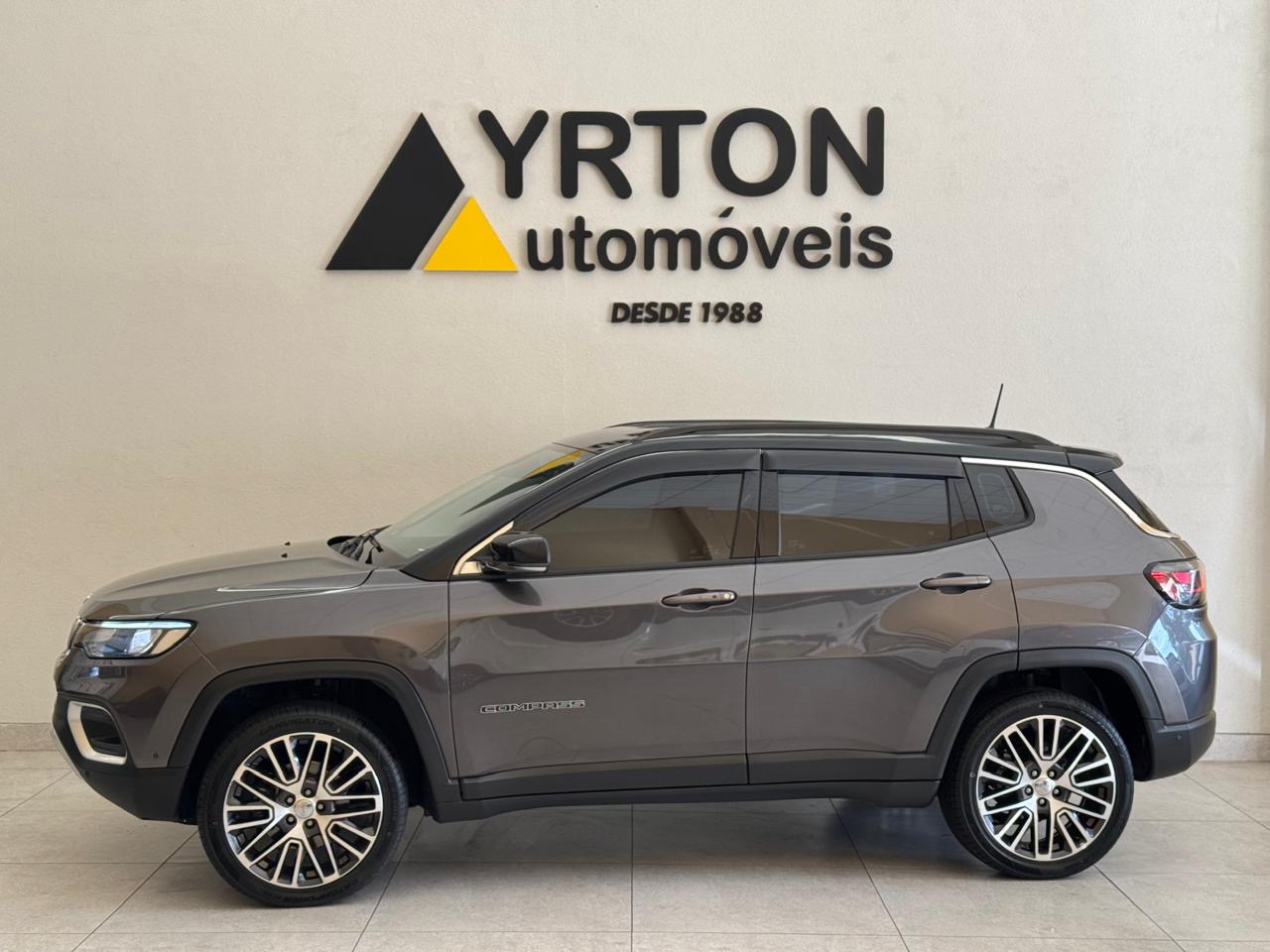 Jeep Compass 2.0 16v 4p 350 Limited 4x4 Turbo Diesel Automático Cinza 2023 - Ayrton Automóveis
