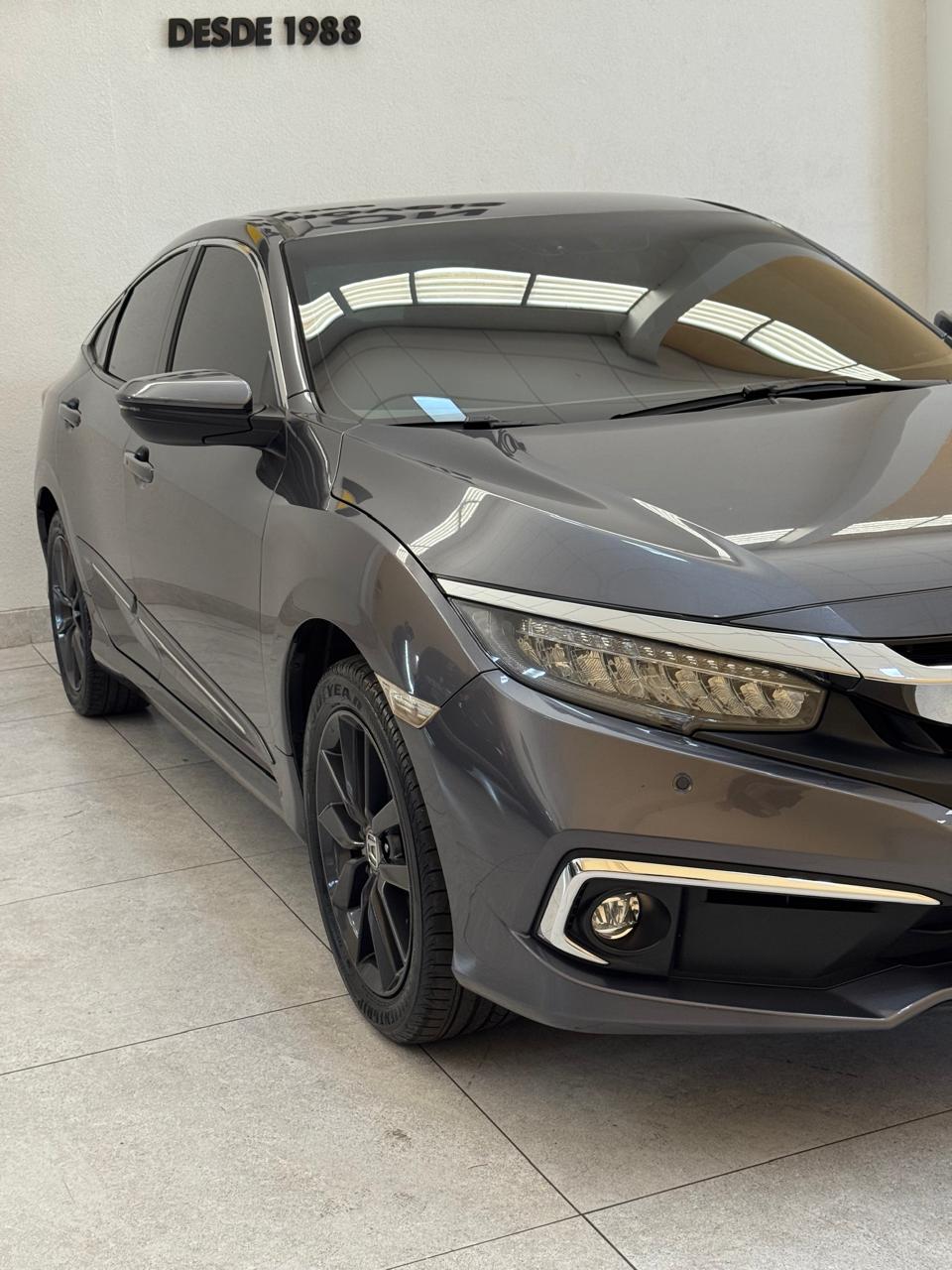 Honda Civic 2.0 16v 4p Exl Flex  Automático Cvt Cinza 2021 - Ayrton Automóveis