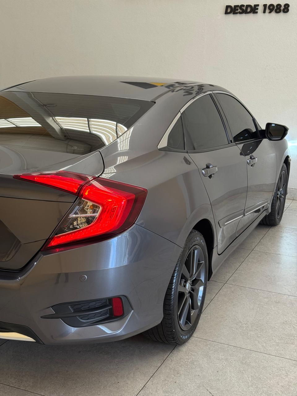 Honda Civic 2.0 16v 4p Exl Flex  Automático Cvt Cinza 2021 - Ayrton Automóveis