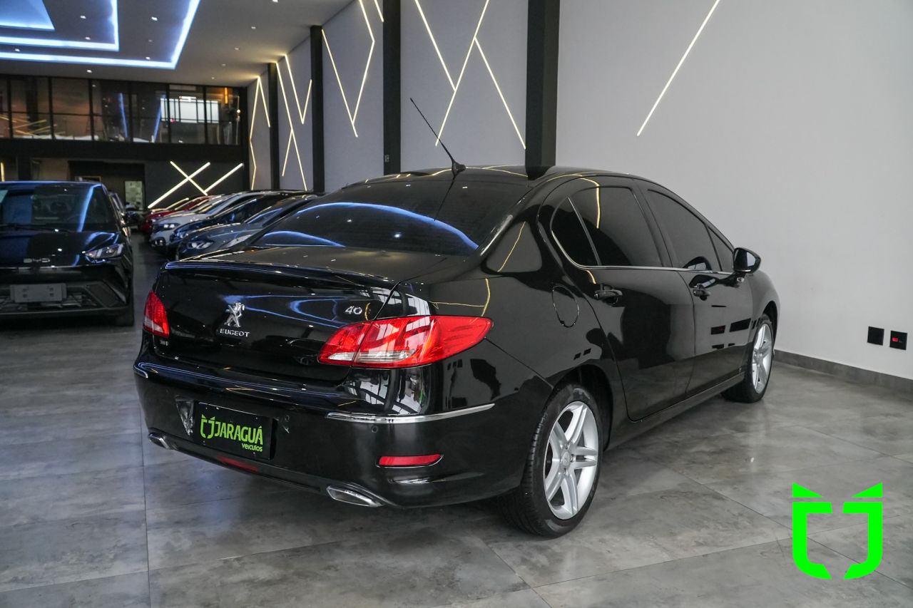 Peugeot 408 Sedan 2.0 16V 4P FLEX GRIFFE AUTOMÁTICO 2014 Preto - foto 6