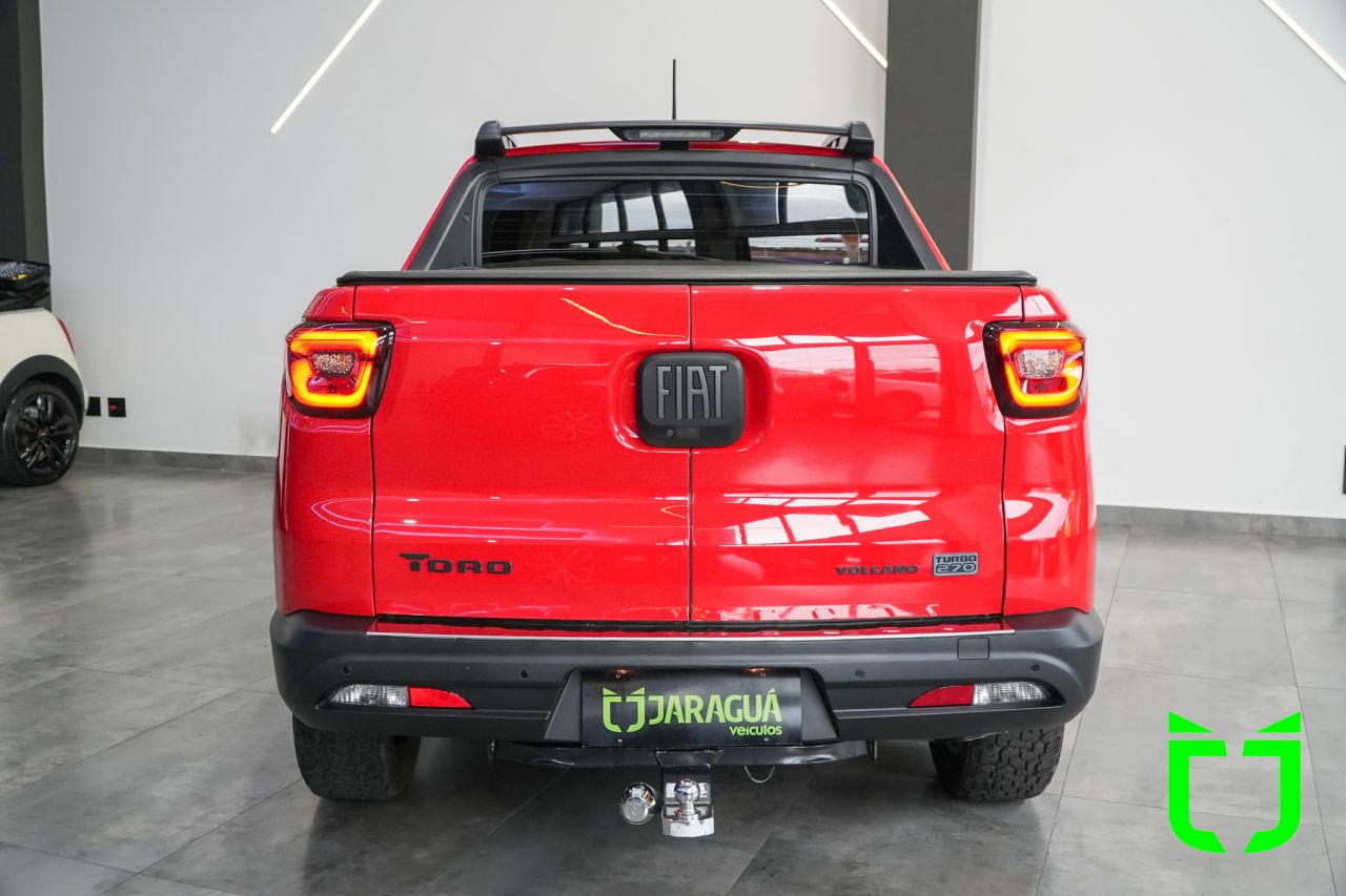 Fiat Toro 1.3 16V 4P FLEX 270 TURBO VOLCANO AUTOMÁTICO 2023 Vermelho - foto 5
