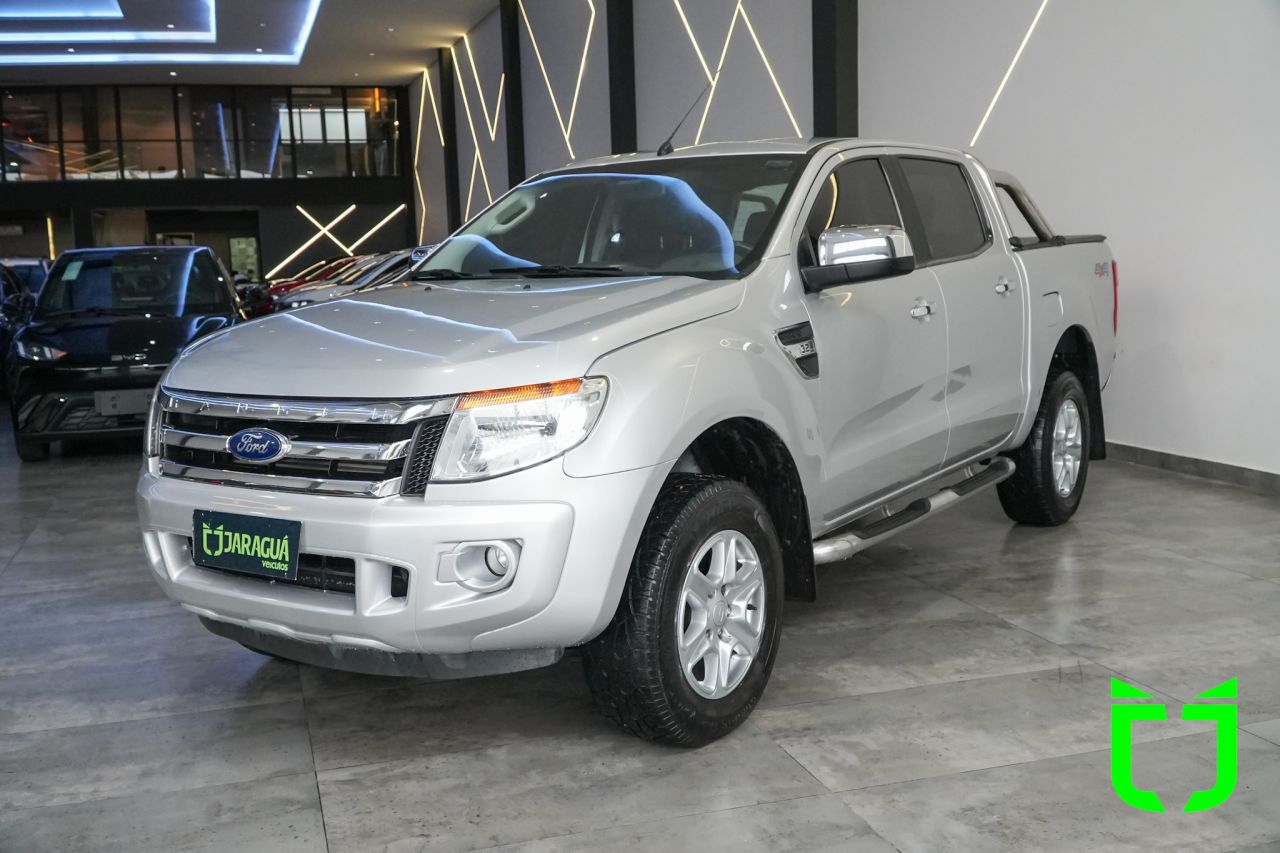Ford Ranger 3.2 20V XLT 4X4 CABINE DUPLA TURBO DIESEL 2015 Prata - foto 3