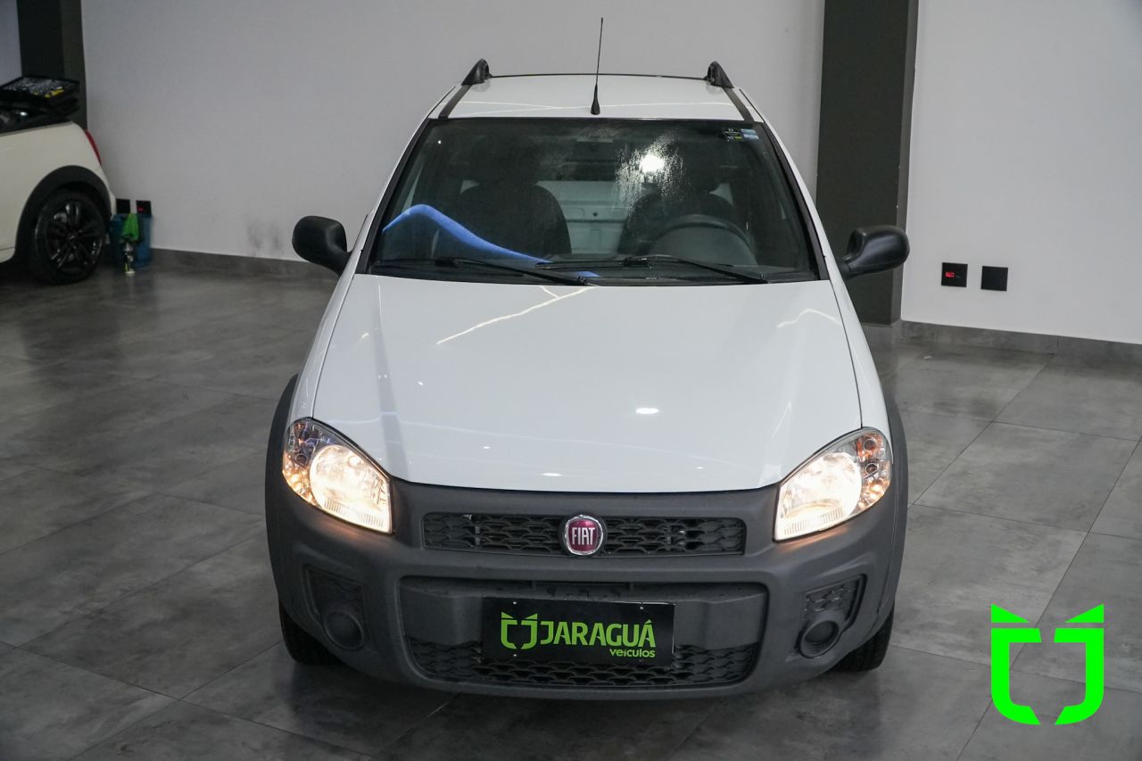 Fiat Strada 1.4 FLEX HARD WORKING CABINE ESTENDIDA 2018 Branco - foto 7