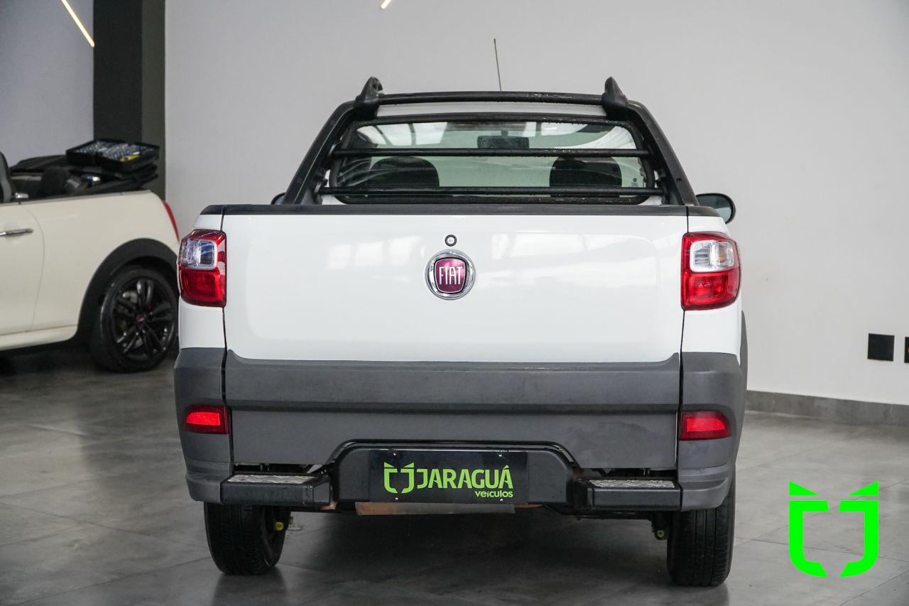 Fiat Strada 1.4 FLEX HARD WORKING CABINE ESTENDIDA 2018 Branco - foto 5