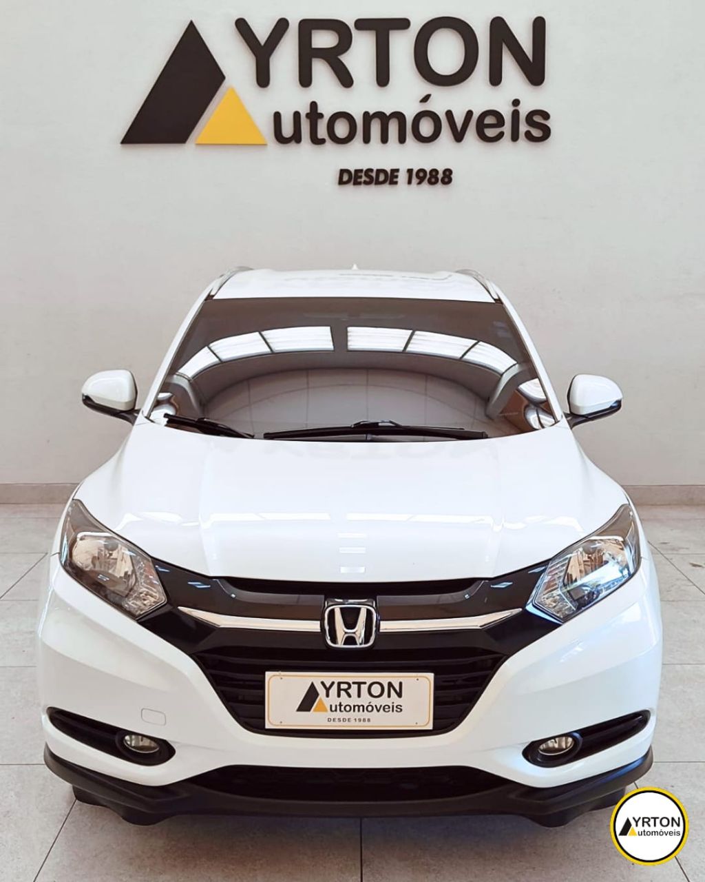 Honda Hr-v 1.8 16v 4p Ex Flex Automático Cvt Branco Perola 2017 - Ayrton Automóveis