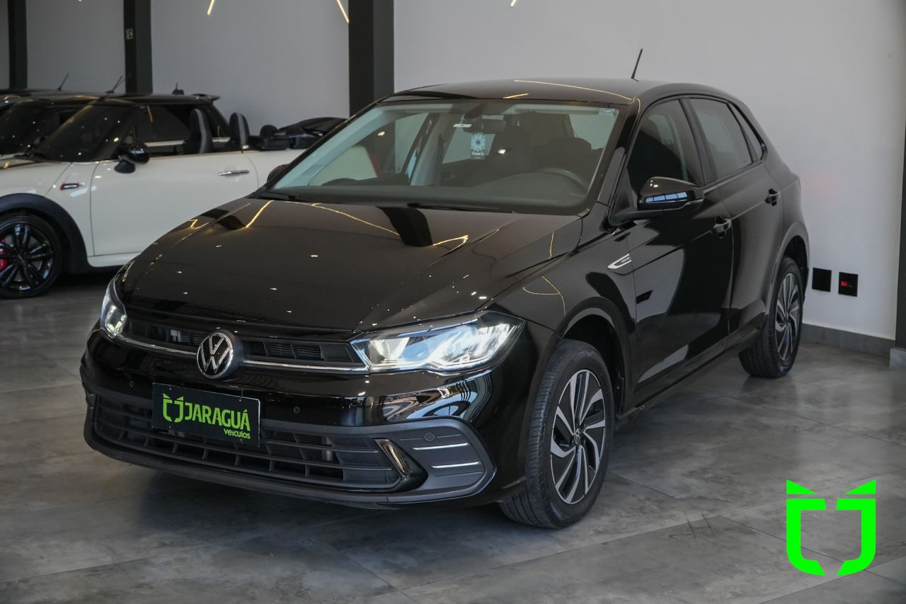 Volkswagen Polo Hatch 1.0 12V 4P 200 TSI HIGHLINE AUTOMÁTICO 2024 Preto - foto 3