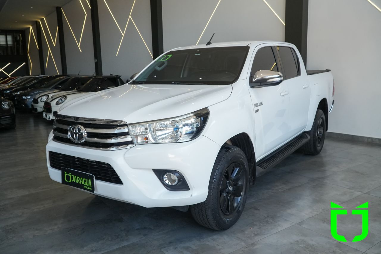 Toyota Hilux Caminhonete 2.7 16V 4P SRV CABINE DUPLA 2017 Cinza - foto 3