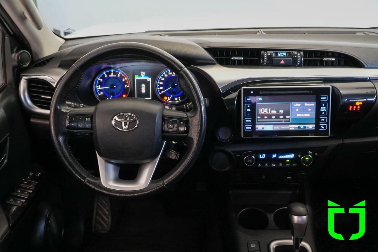 Toyota Hilux Caminhonete 2.7 16V 4P SRV CABINE DUPLA 2017 Cinza - foto 14
