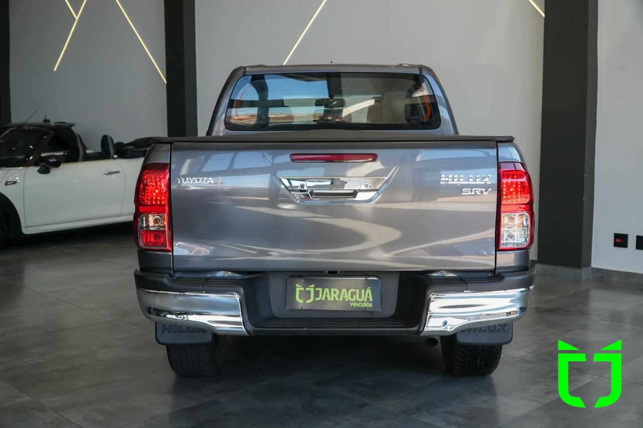 Toyota Hilux Caminhonete 2.8 16V SRV 4X4 DIESEL CABINE DUPLA AUTOMÁTICO 2019 Cinza - foto 5