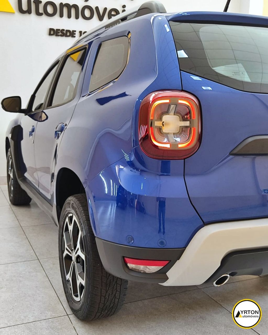 Renault Duster 1.6 16v 4p Flex Sce Iconic X-tronic Automático Azul 2022 - Ayrton Automóveis