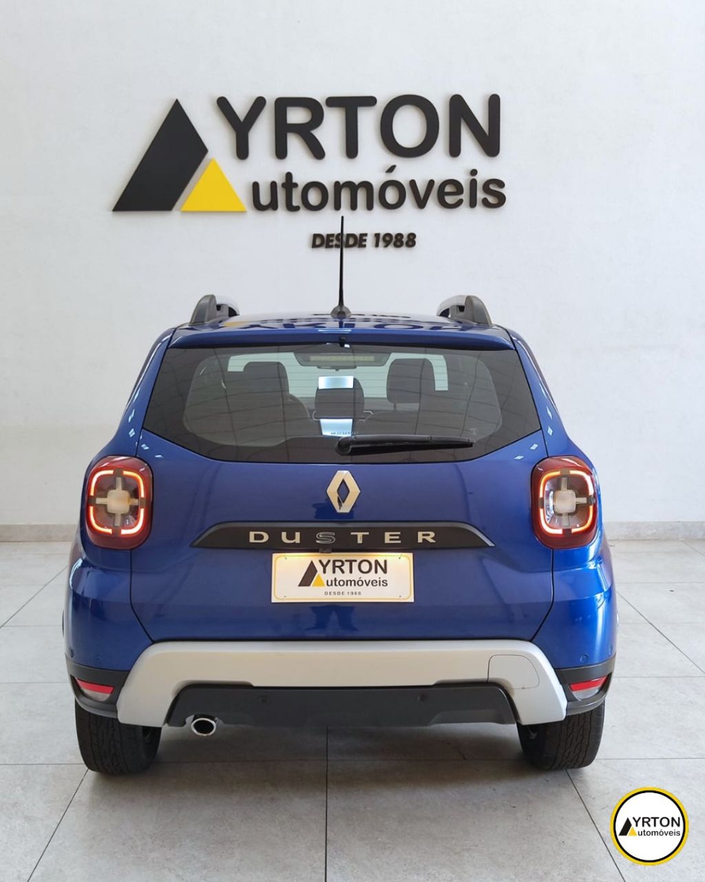 Renault Duster 1.6 16v 4p Flex Sce Iconic X-tronic Automático Azul 2022 - Ayrton Automóveis