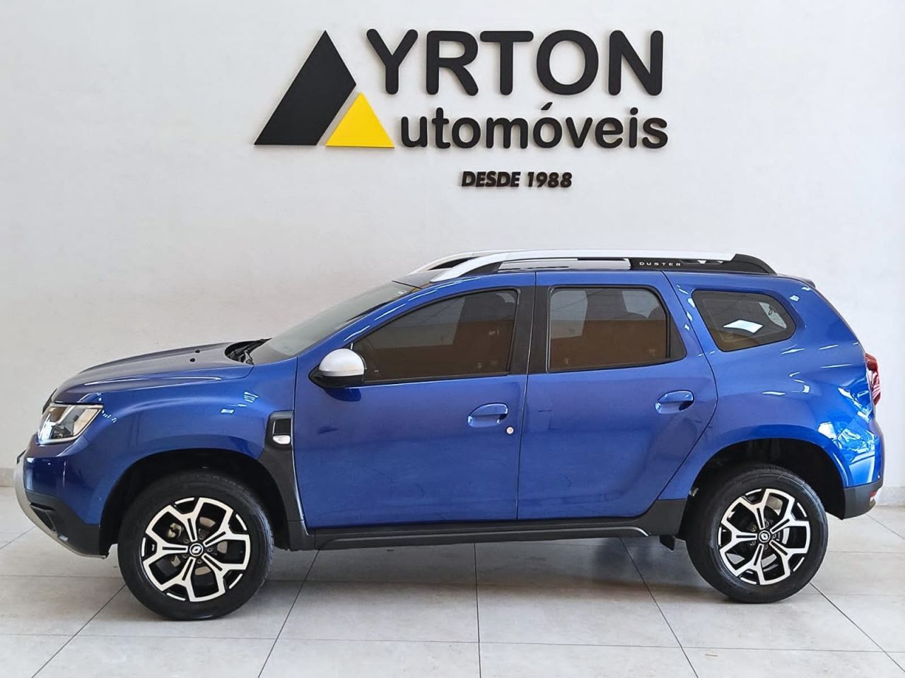 Renault Duster 1.6 16v 4p Flex Sce Iconic X-tronic Automático Azul 2022 - Ayrton Automóveis