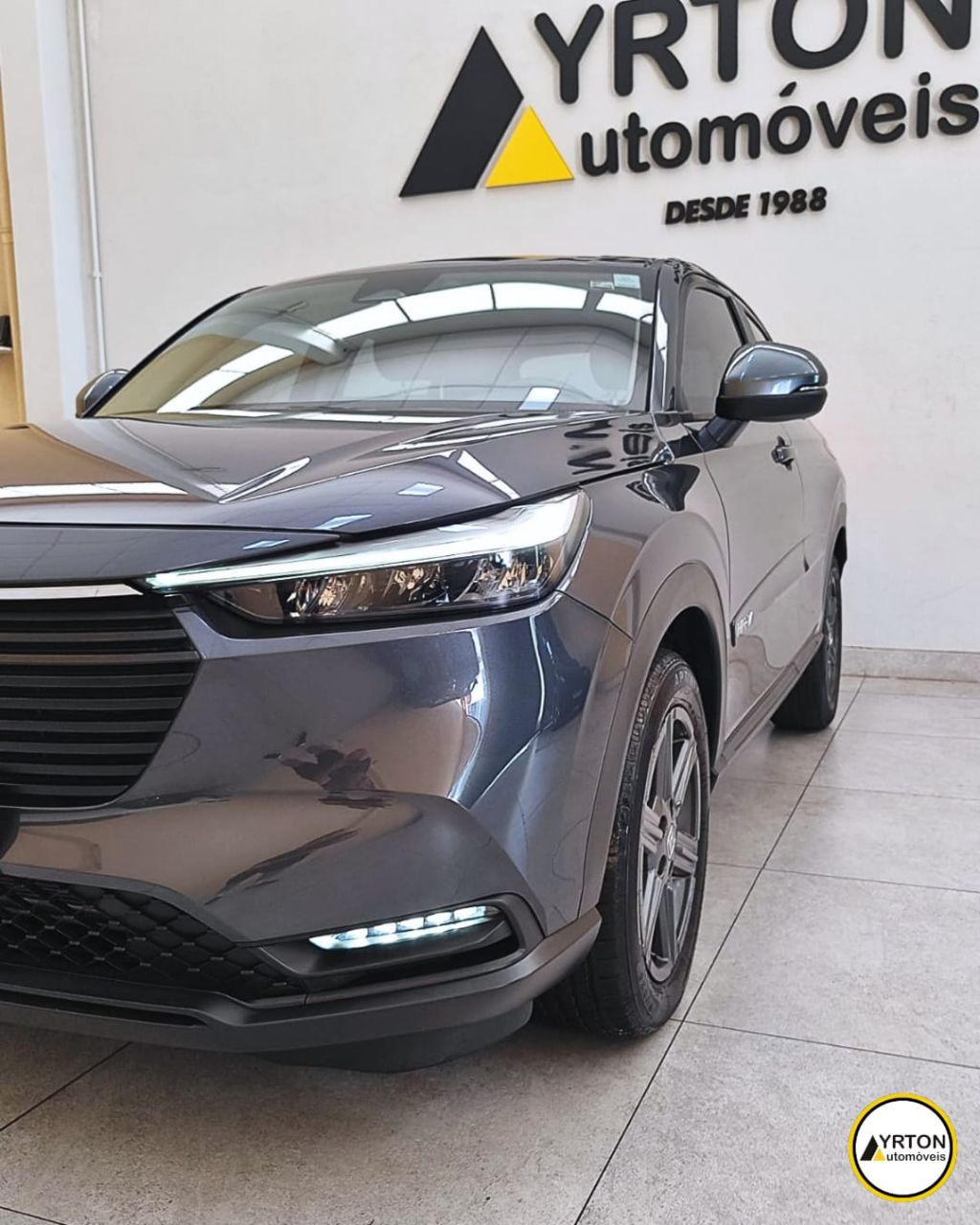 Honda Hr-v 1.5 16v 4p Flex Exl Automático Cvt Cinza 2024 - Ayrton Automóveis