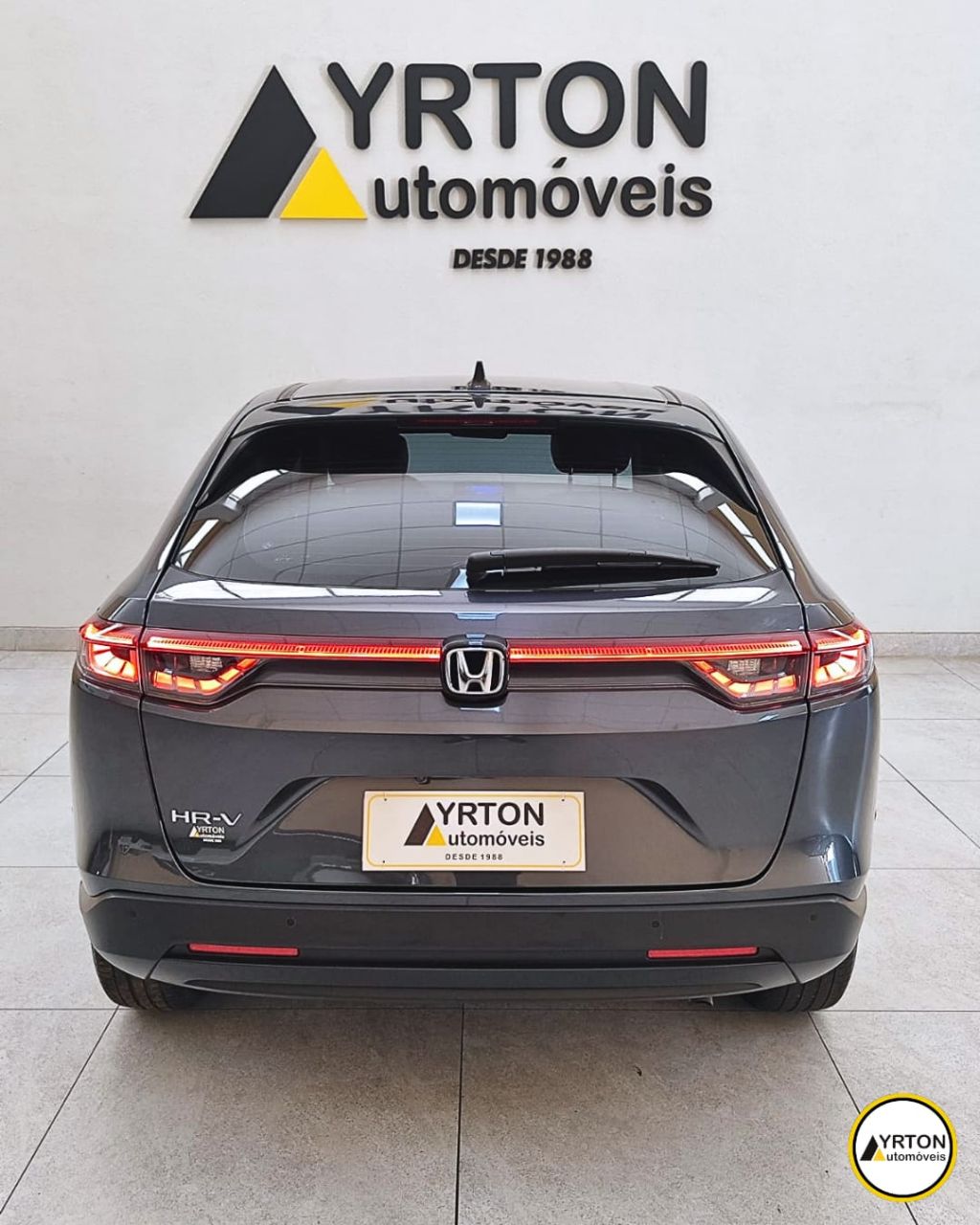 Honda Hr-v 1.5 16v 4p Flex Exl Automático Cvt Cinza 2024 - Ayrton Automóveis