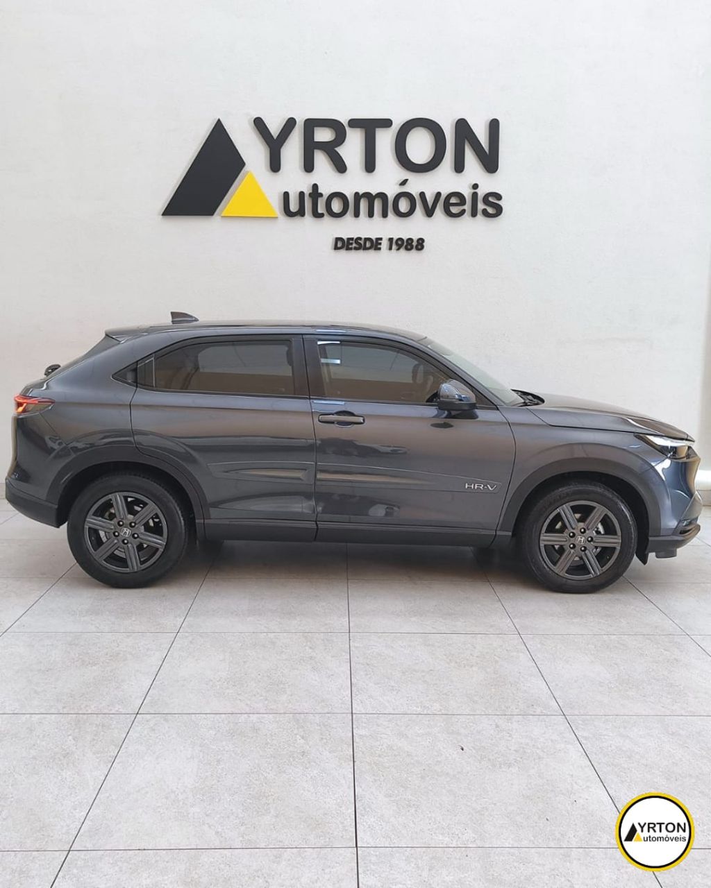Honda Hr-v 1.5 16v 4p Flex Exl Automático Cvt Cinza 2024 - Ayrton Automóveis