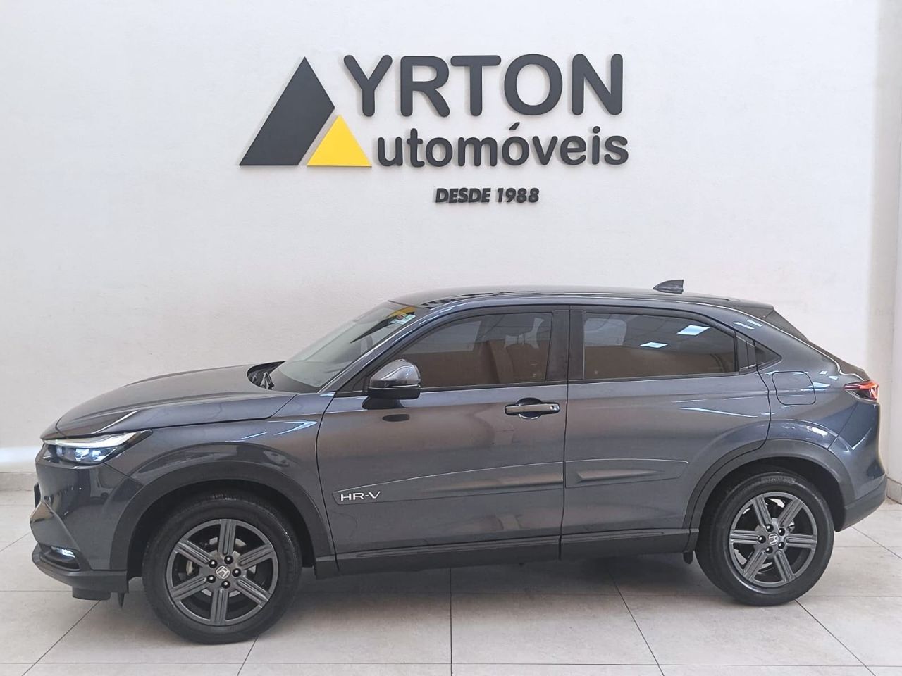 Honda Hr-v 1.5 16v 4p Flex Exl Automático Cvt Cinza 2024 - Ayrton Automóveis