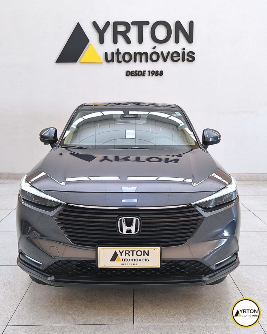 Honda Hr-v 1.5 16v 4p Flex Exl Automático Cvt Cinza 2024 - Ayrton Automóveis