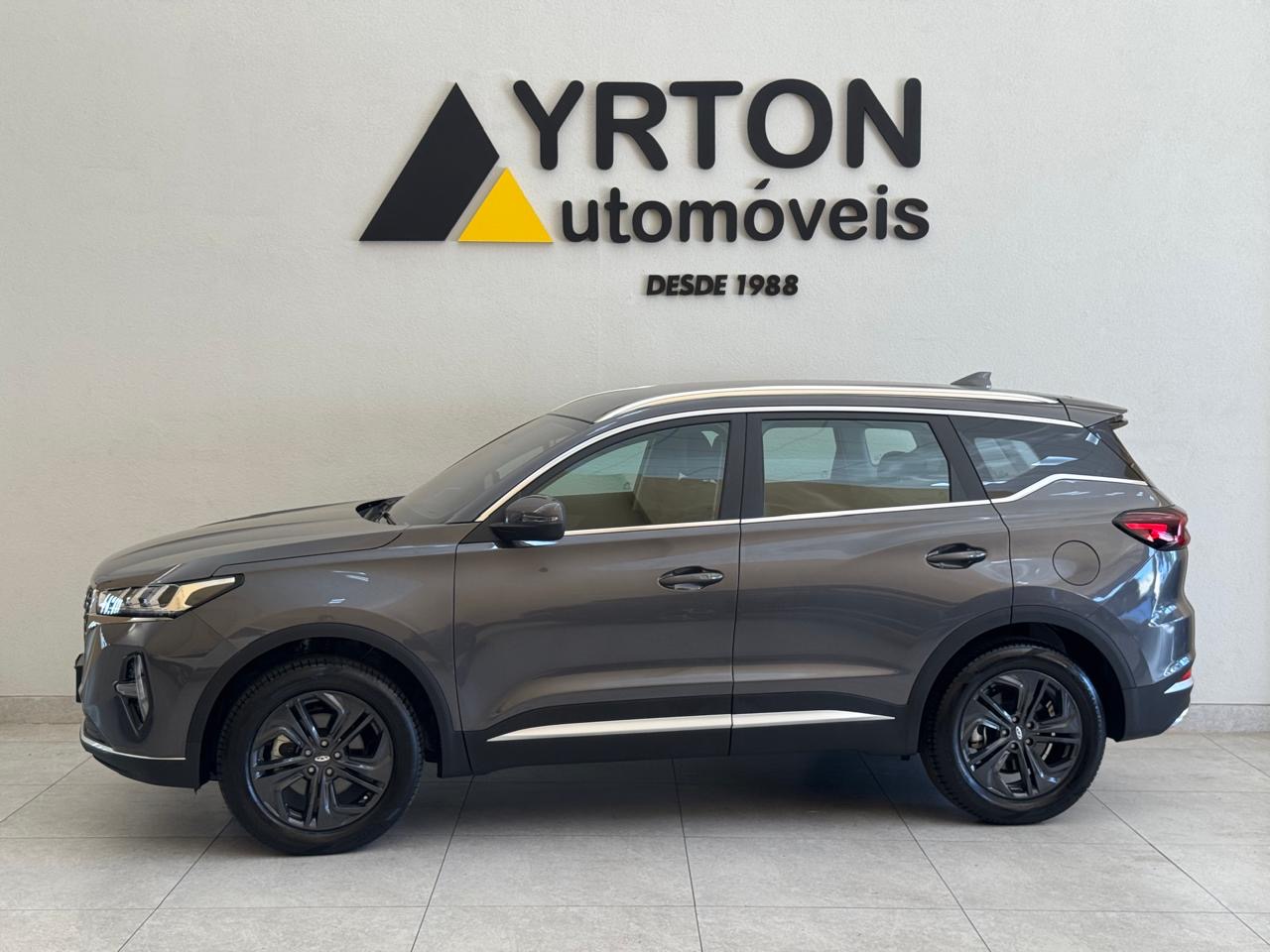 Chery Tiggo 7 1.5 16v 4p Tci Flex Sport Automático Cvt Cinza 2025 - Ayrton Automóveis