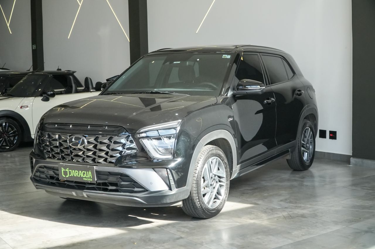 Hyundai Creta 1.0 12V 4P FLEX TGDI TURBO N LINE AUTOMÁTICO 2024 Preto - foto 3